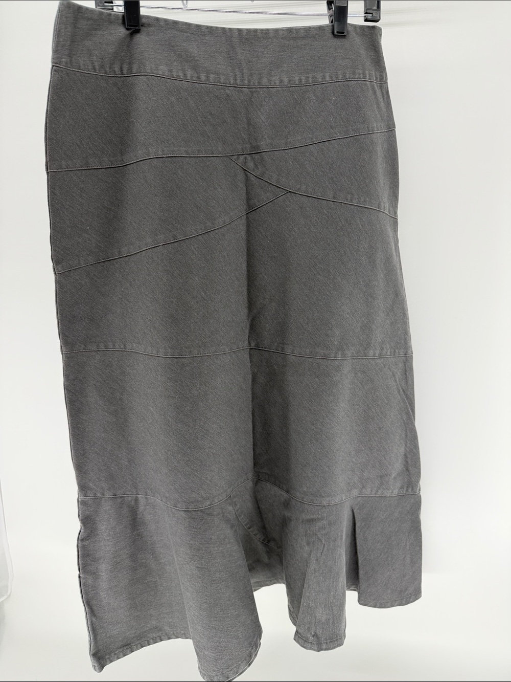 Women’s Gray Flared Panel Skirt new creations size 14